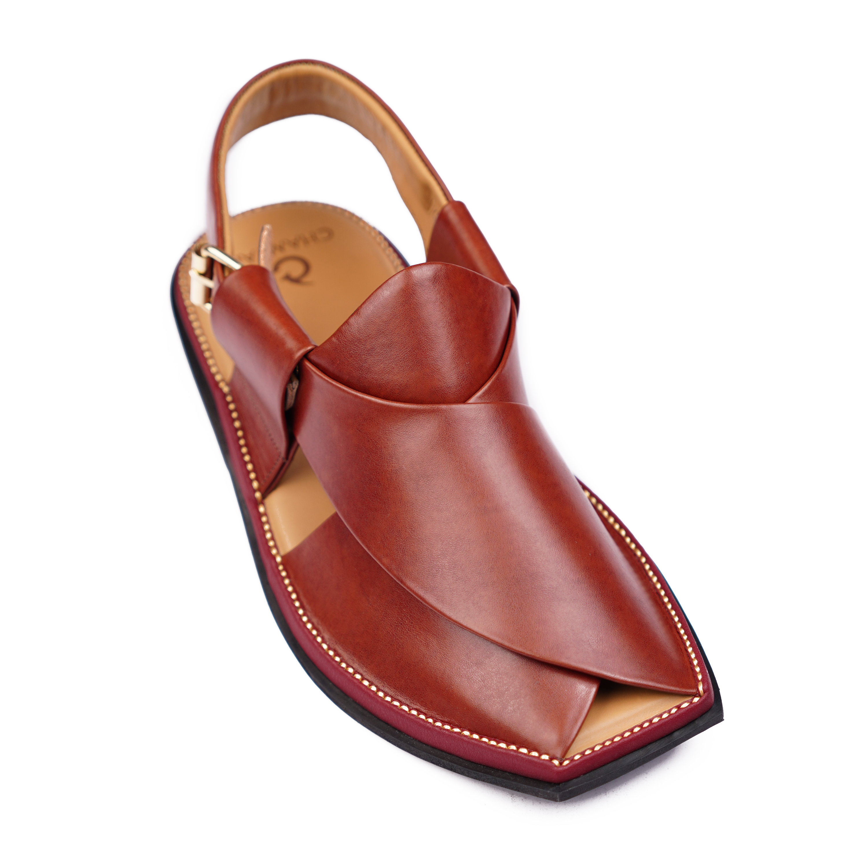 Markhor Rich Brown Peshawari Chappal