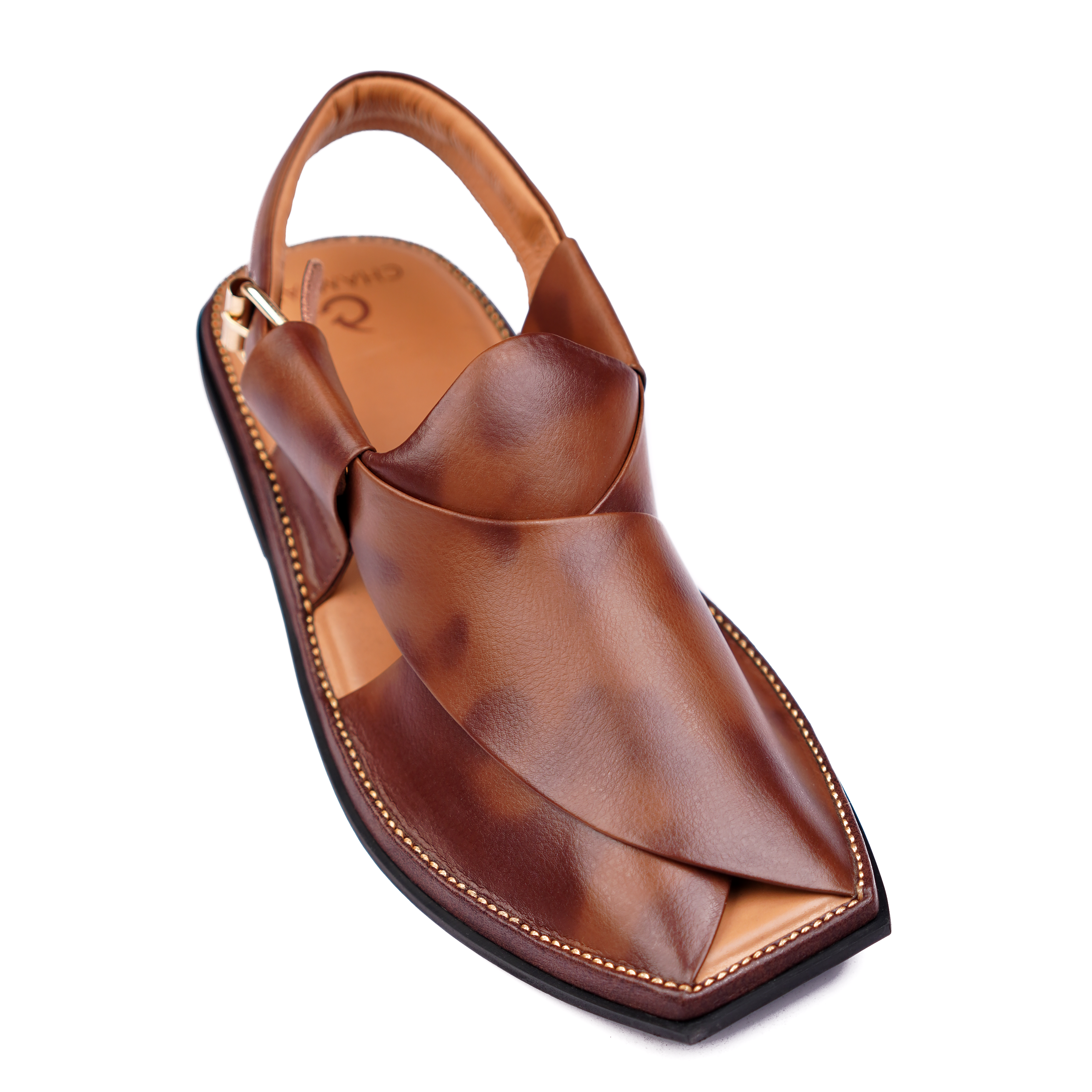 Markhor Classic Brown Peshawari Chappal